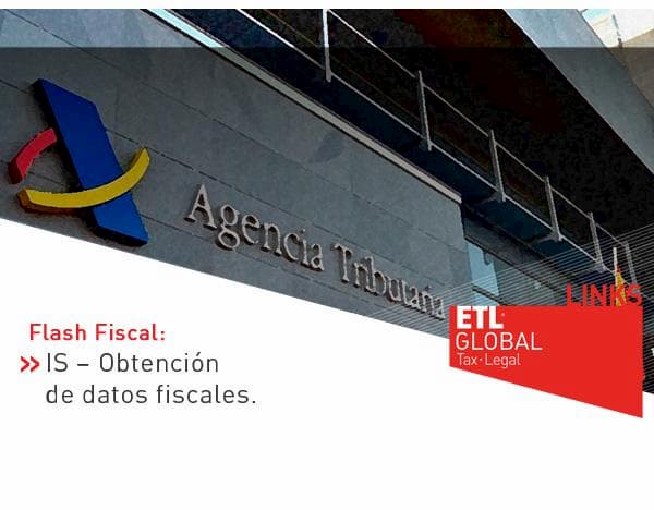 ETL Global LINKS: IS – Obtención de datos fiscales